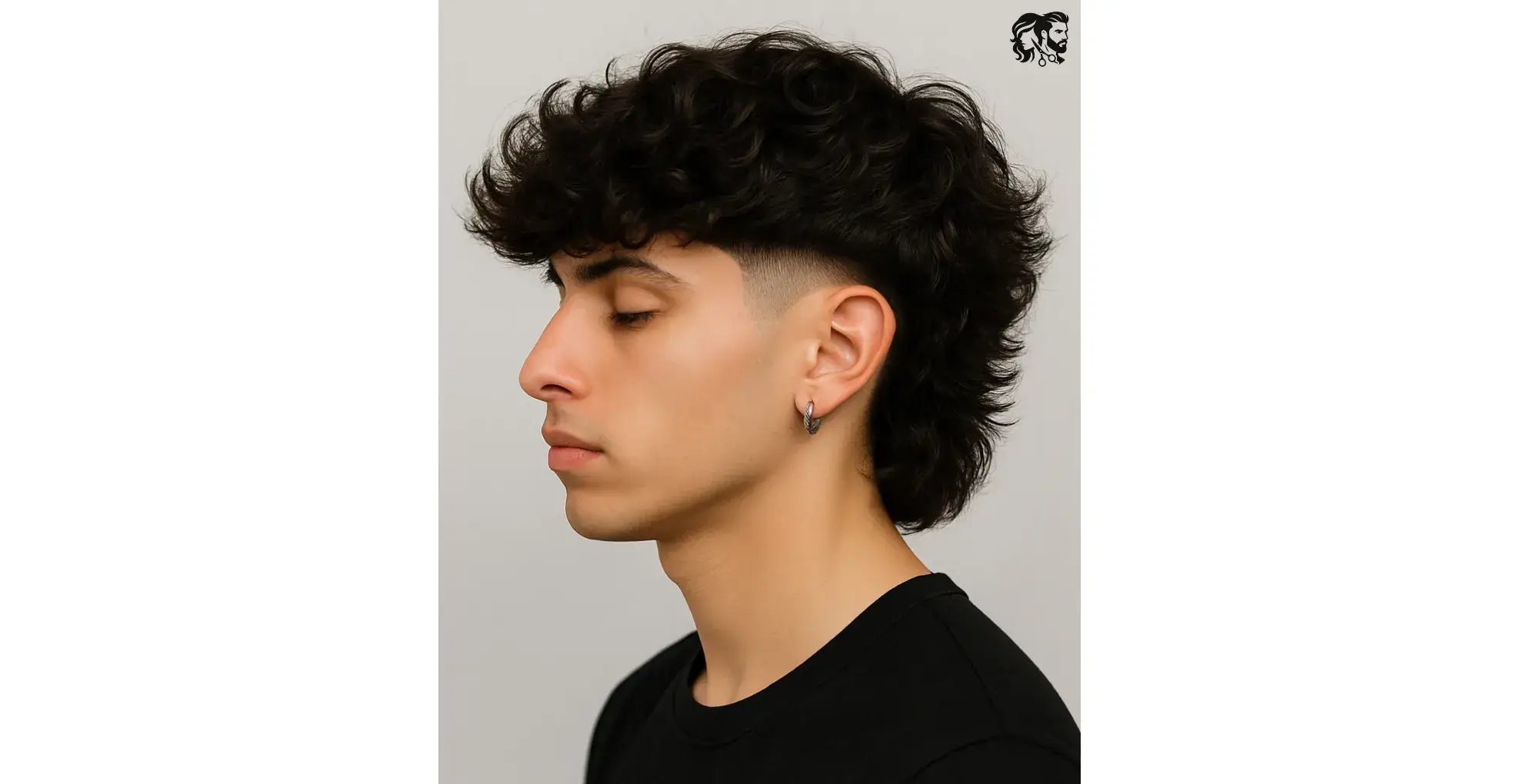 Low Taper Fade Mullet