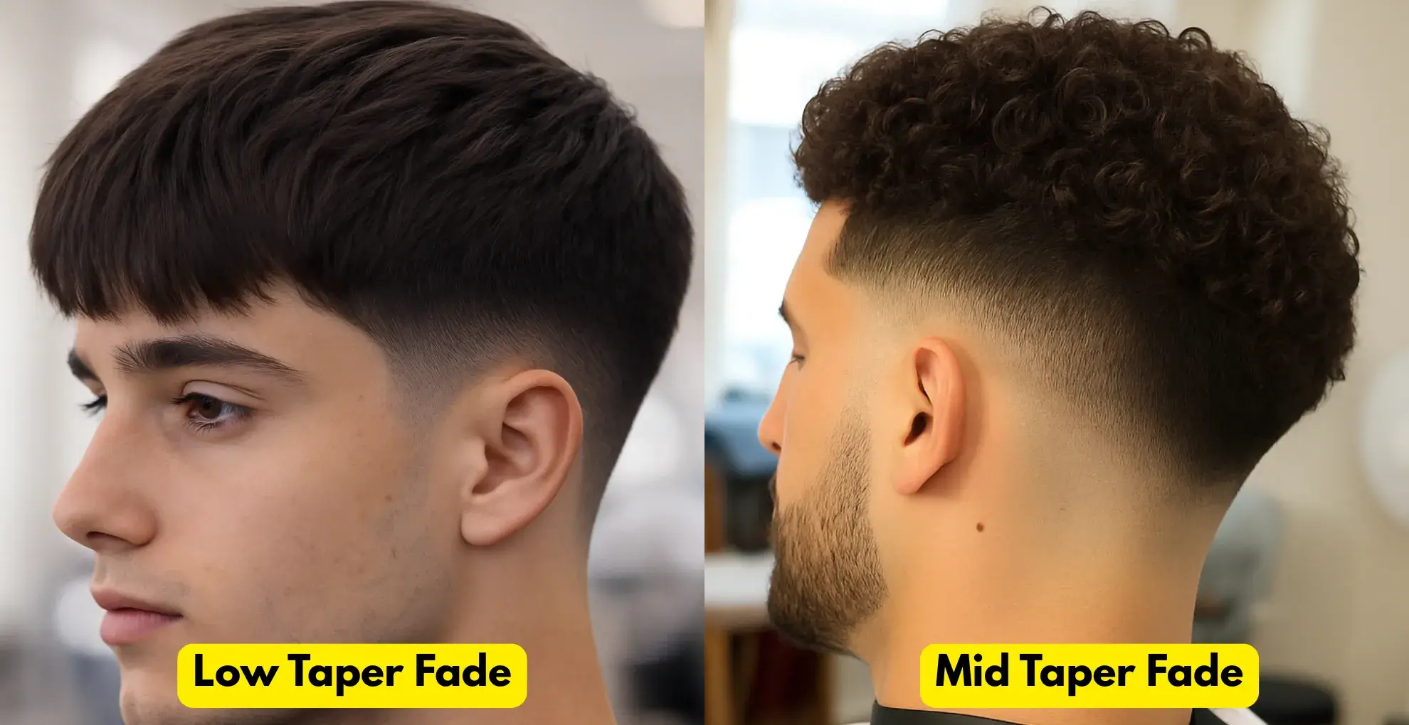 Low Taper Fade vs Mid Taper Fade