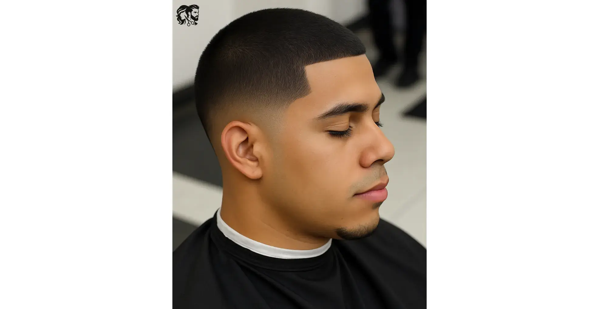 Low Taper Fade with Buzz Cut