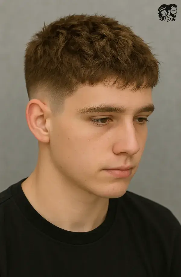 Messy Crew Cut for Boys