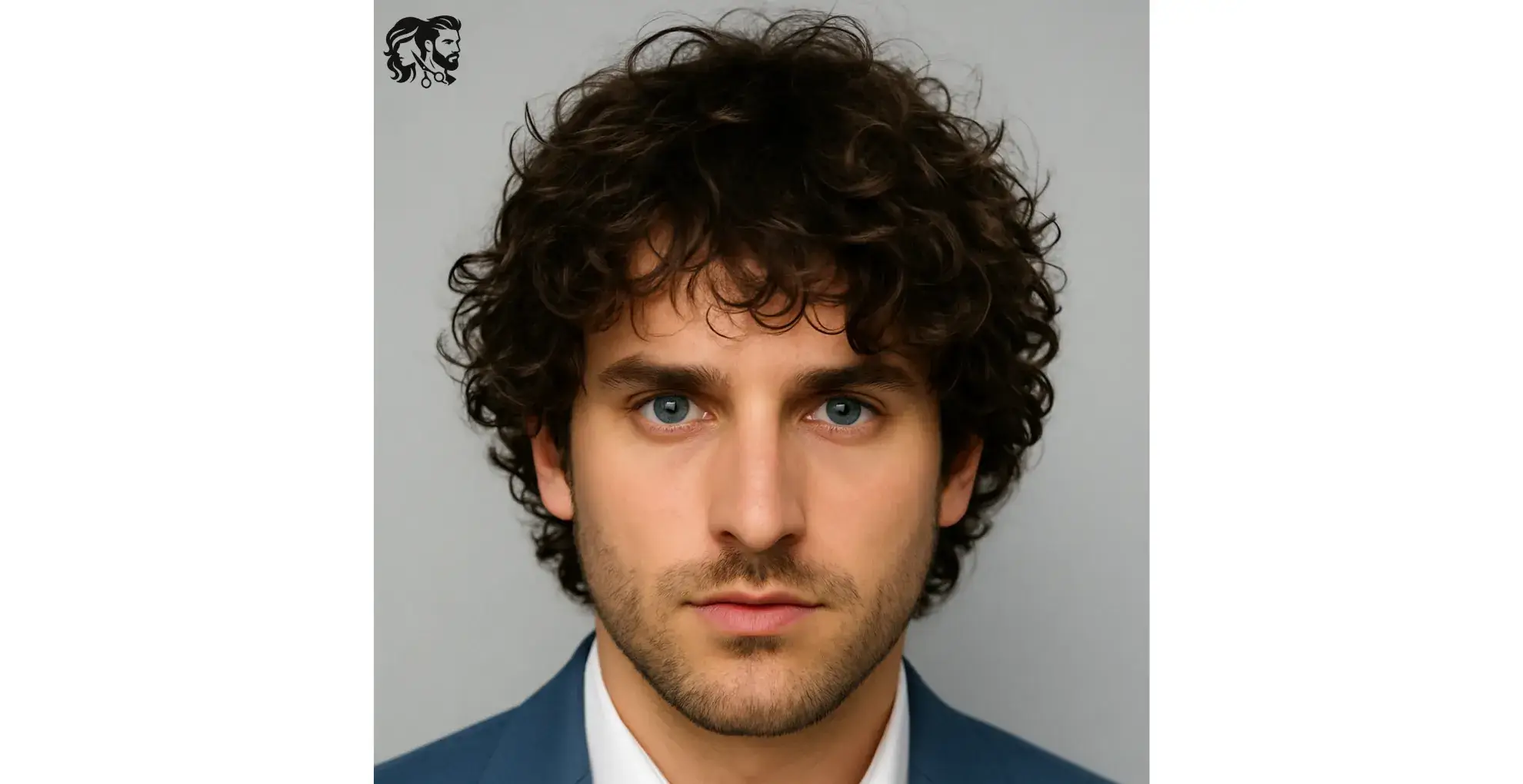 Messy Curls for Men