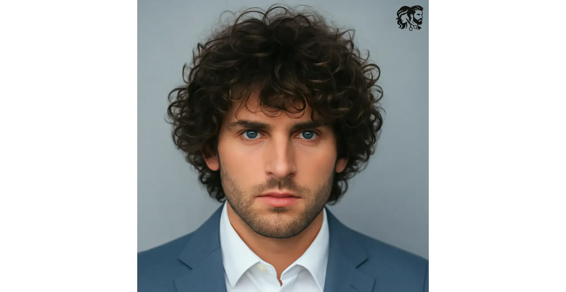 Messy, Layered Curly Hair