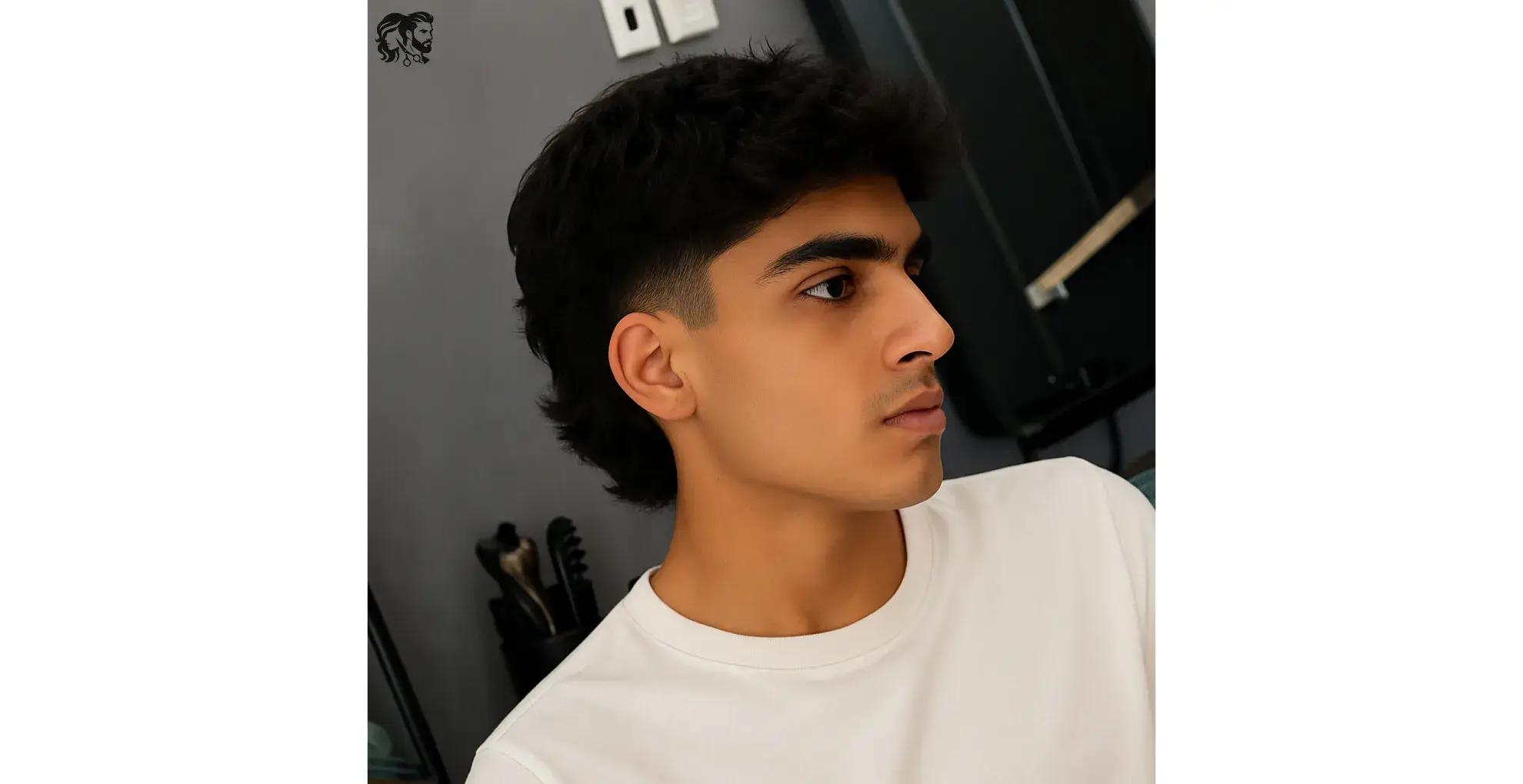 Messy Mullet with Texture