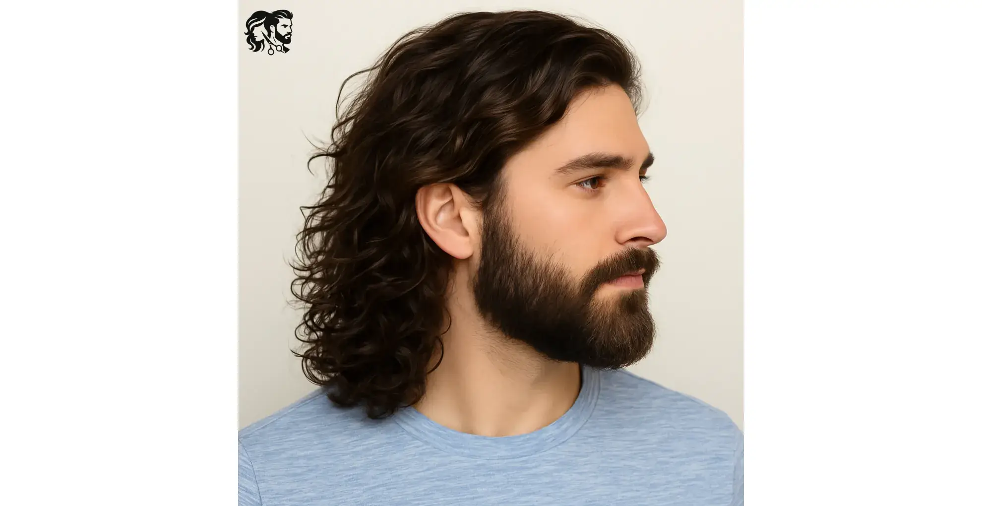 Messy Shoulder-Length Hair