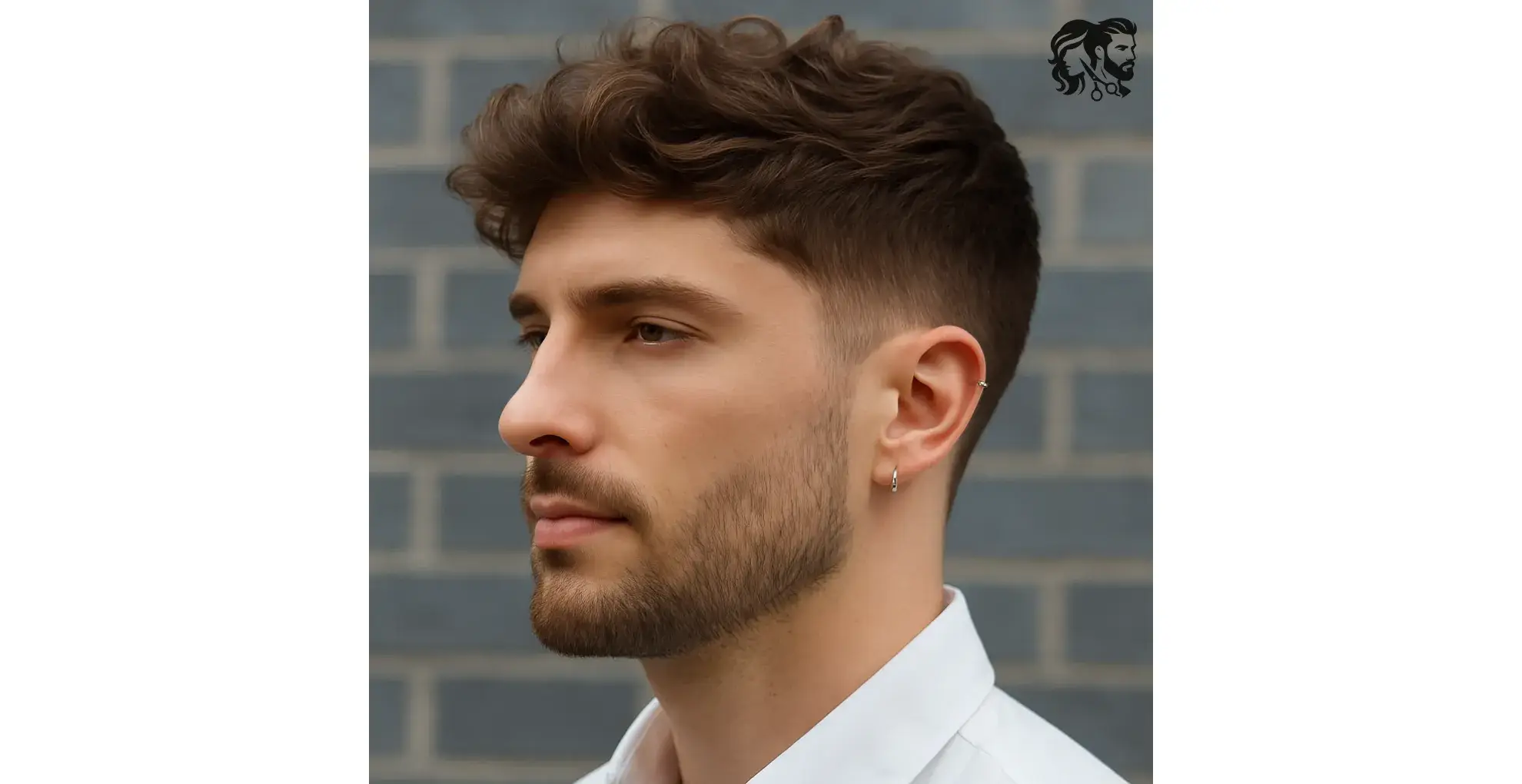 Messy, Textured Fringe with Fade