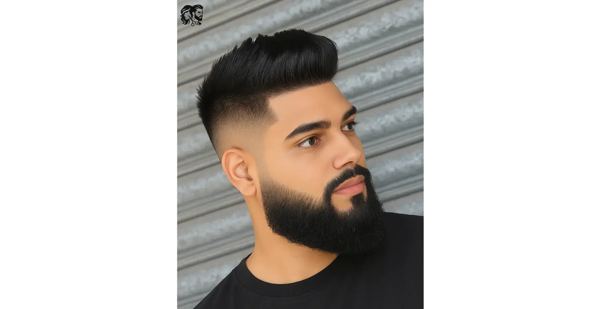 Mid Fade with Beard