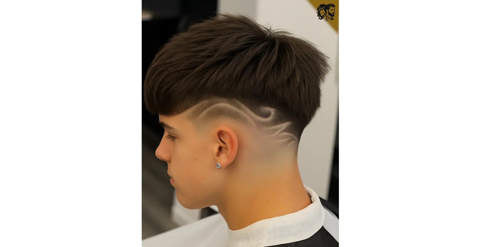 Mid Fade with Design