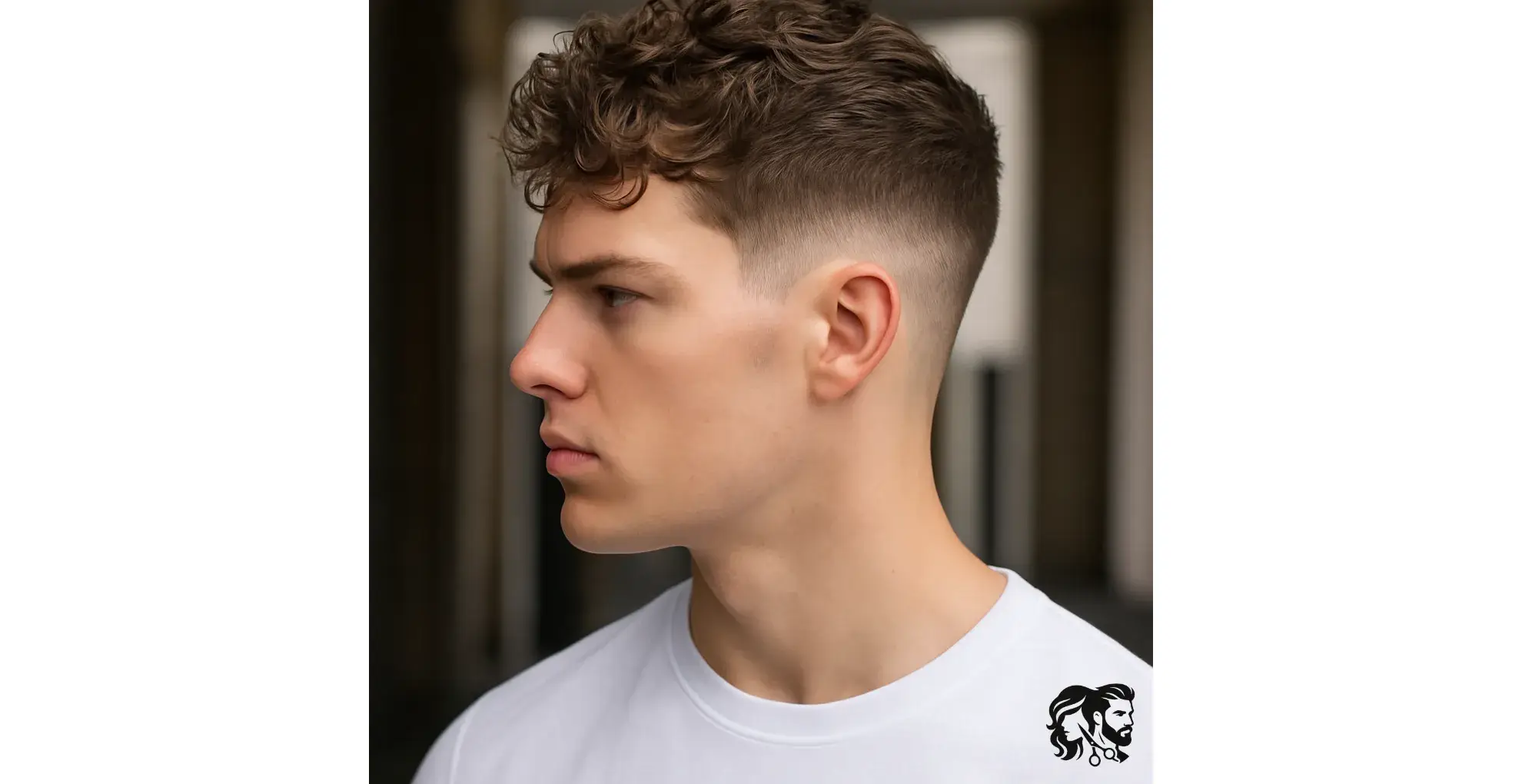 Middle Part with Mid Fade