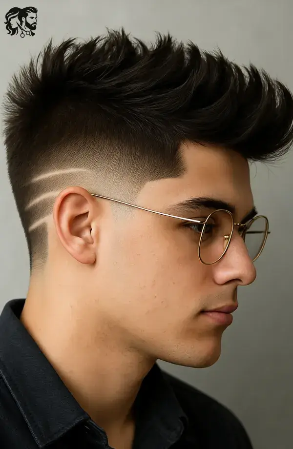 Mirror Lines Design Haircut