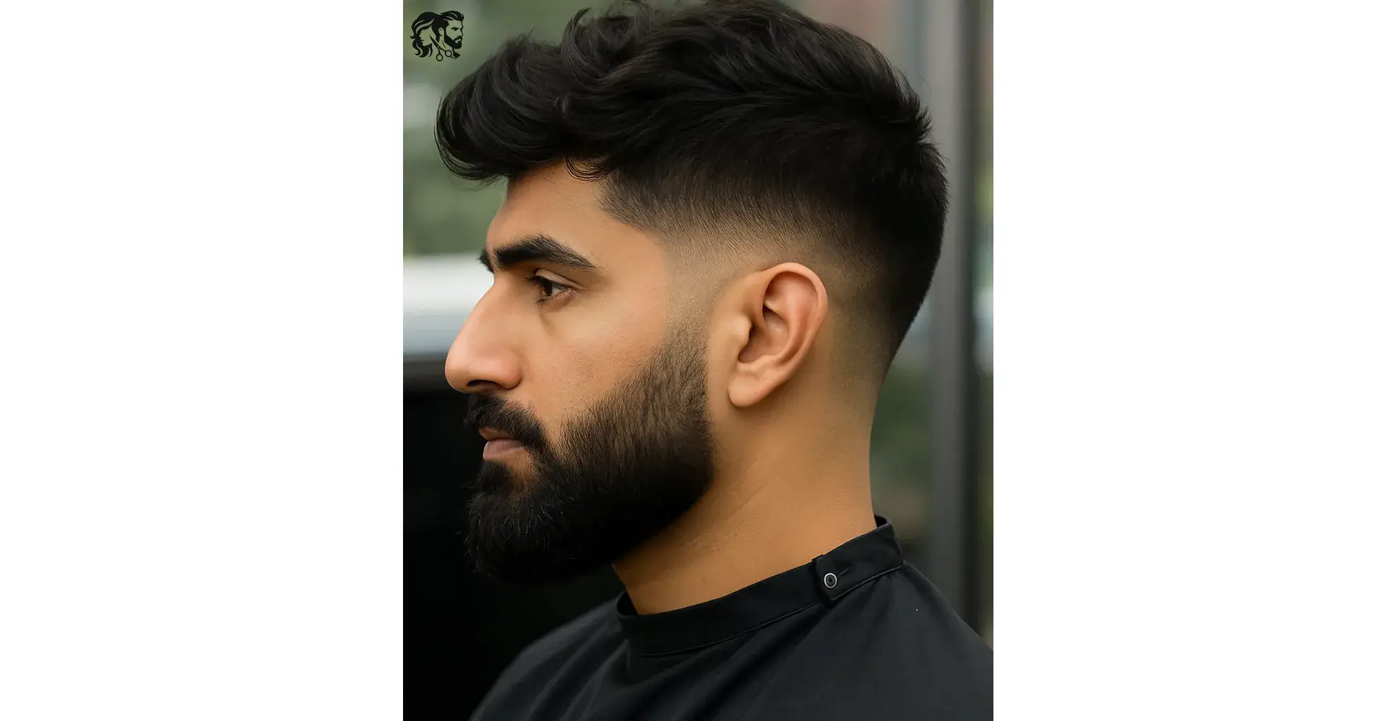 Modern Pompadour and Low Taper Fade