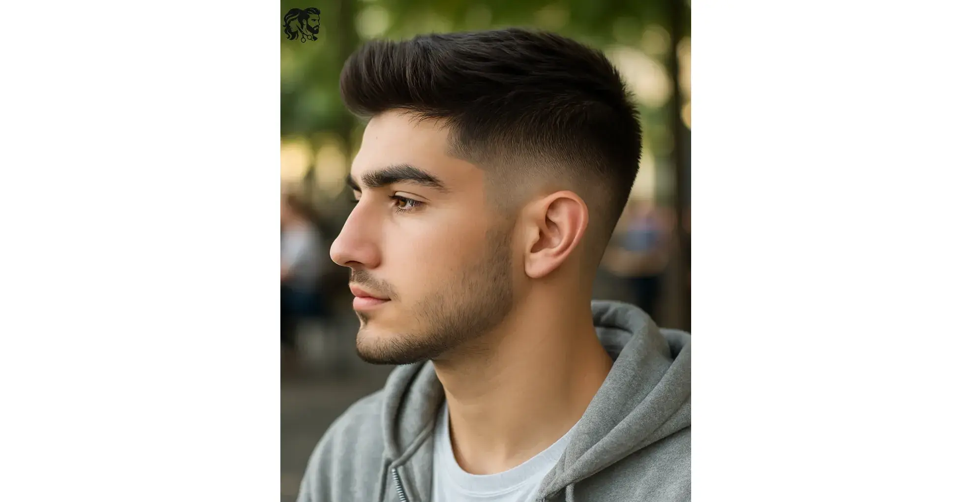 Modern Touch on a Crew Cut