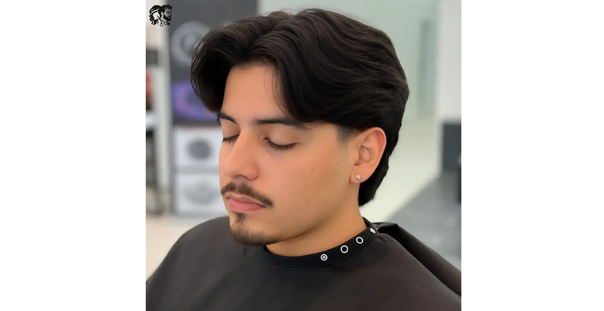 Mullet with Curtain Bangs