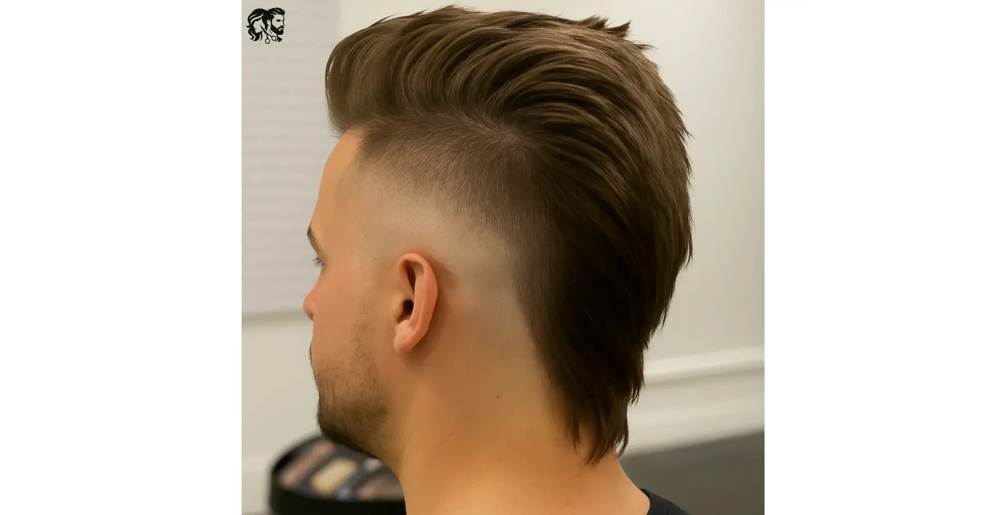 Mullet with Disconnected Undercut