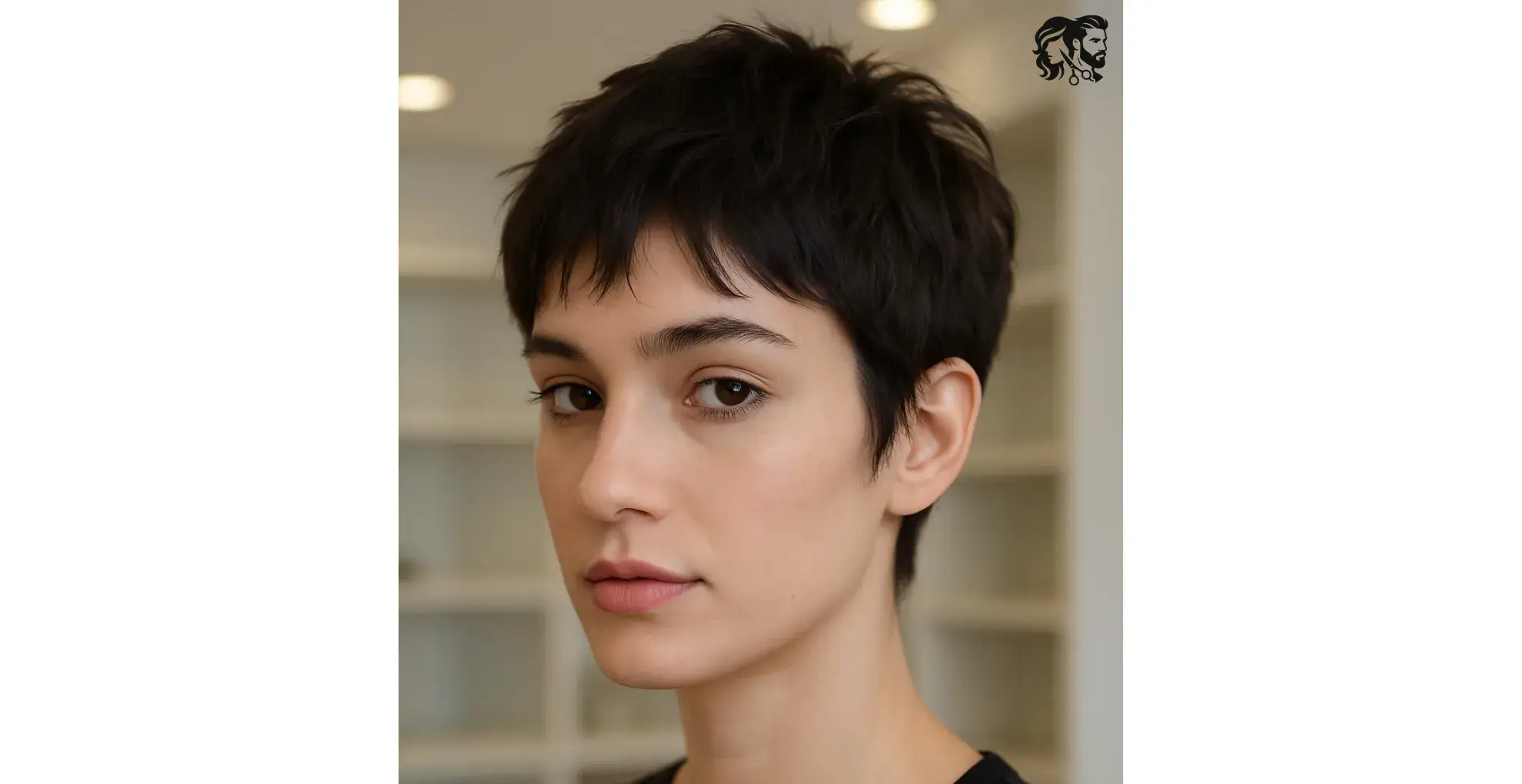 Pixie with Short Wispy Fringe