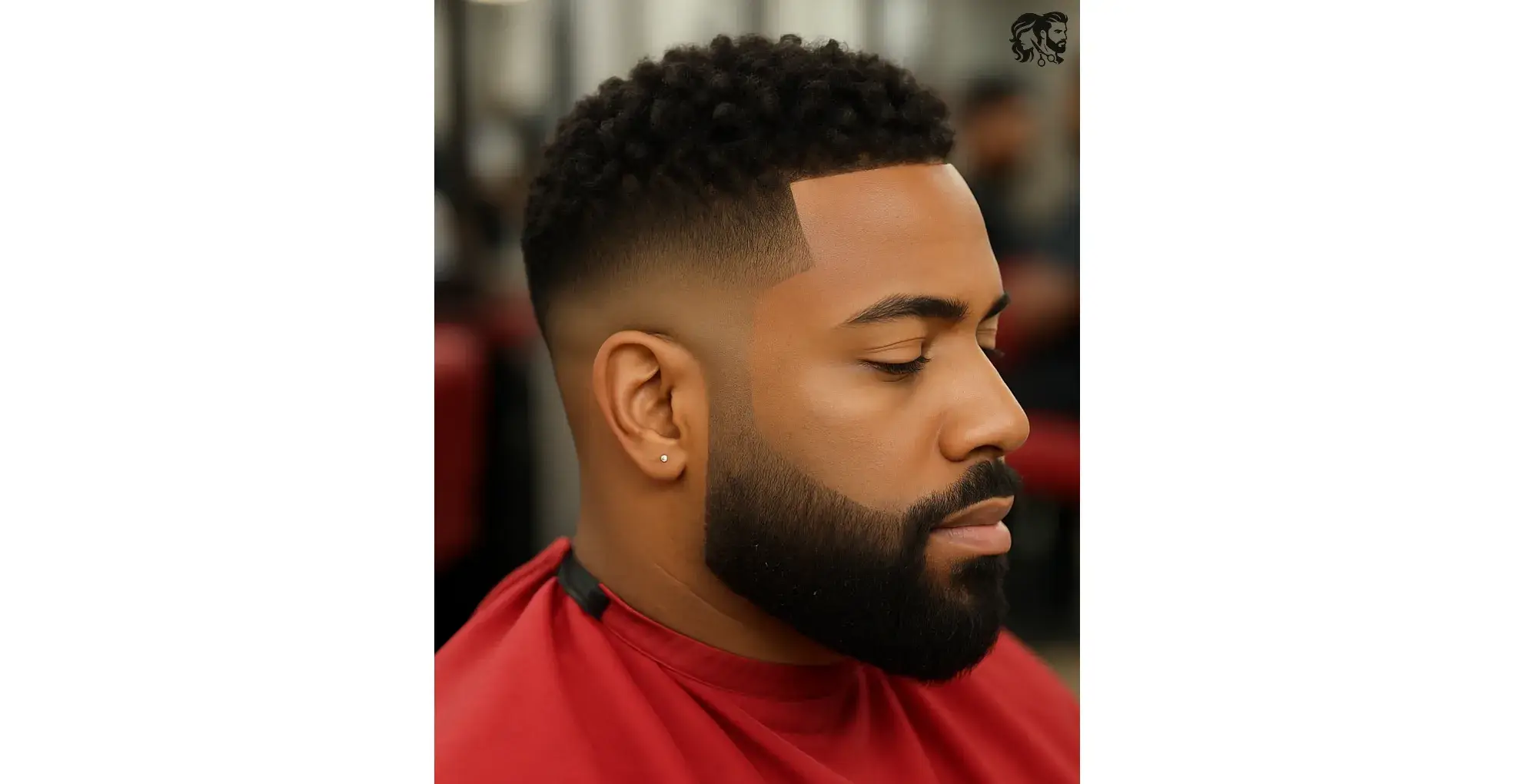 Short Afro Fade