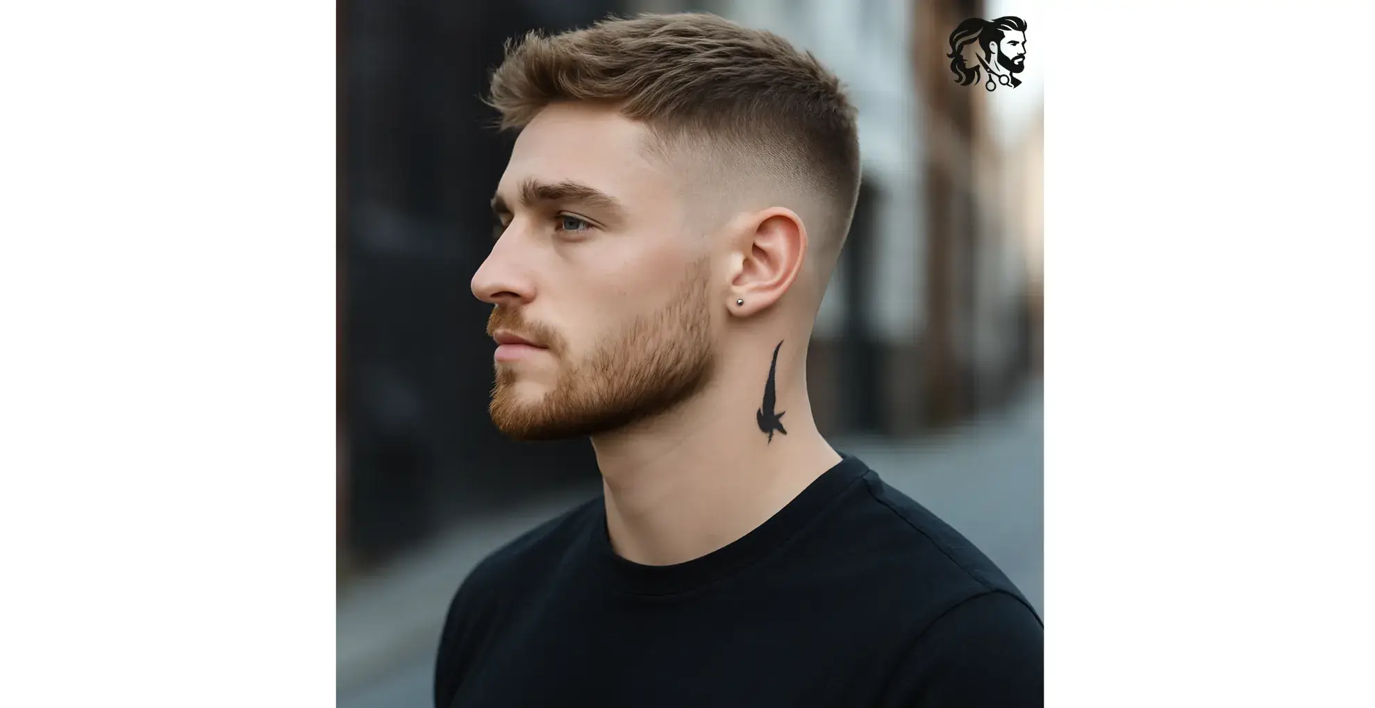 Short Messy Crew Cut