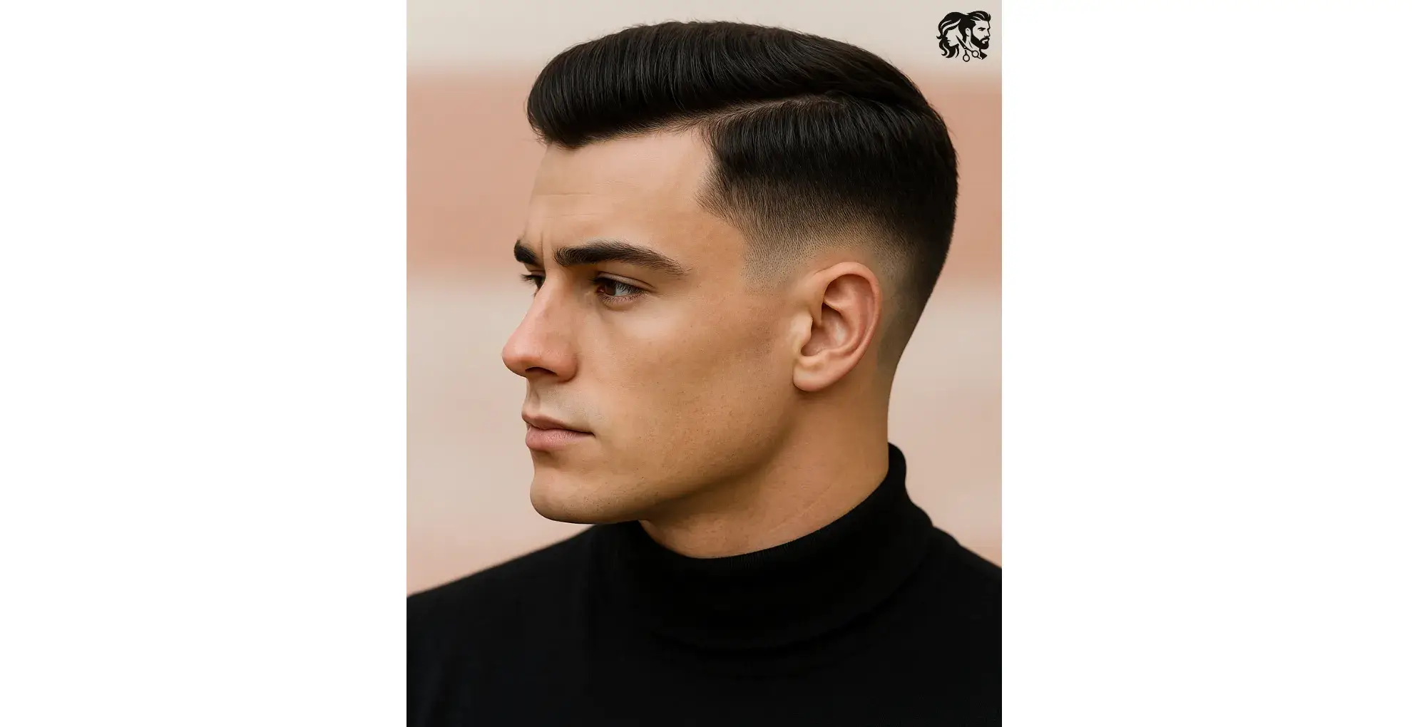 Side Part with Low Taper Fade
