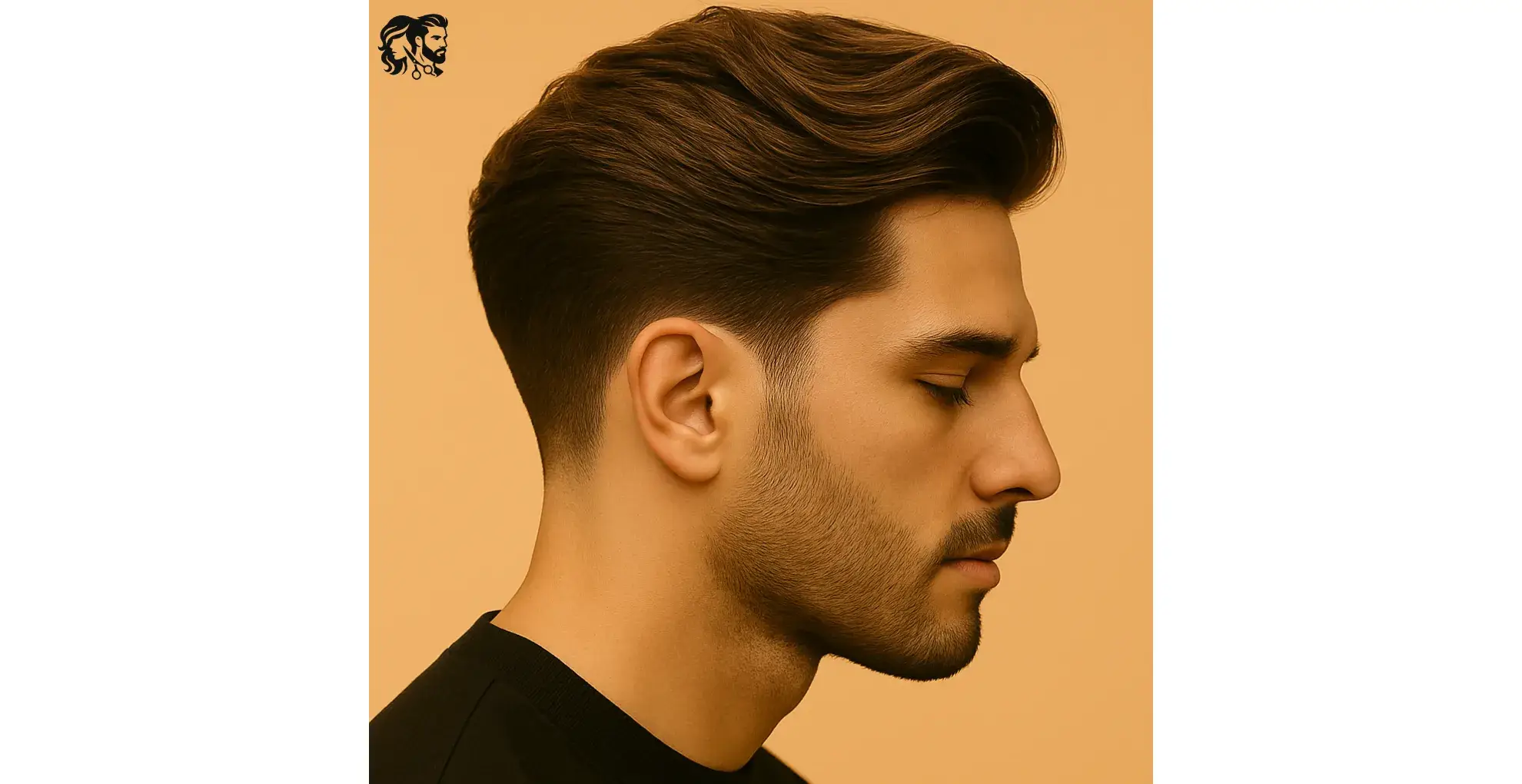 Side Part with Taper Fade