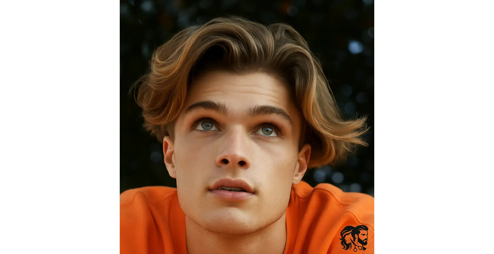 Side-Swept Middle Part