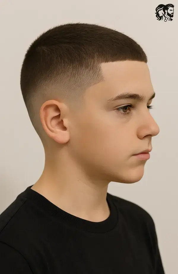 Skin Fade Buzz Cut for Boys