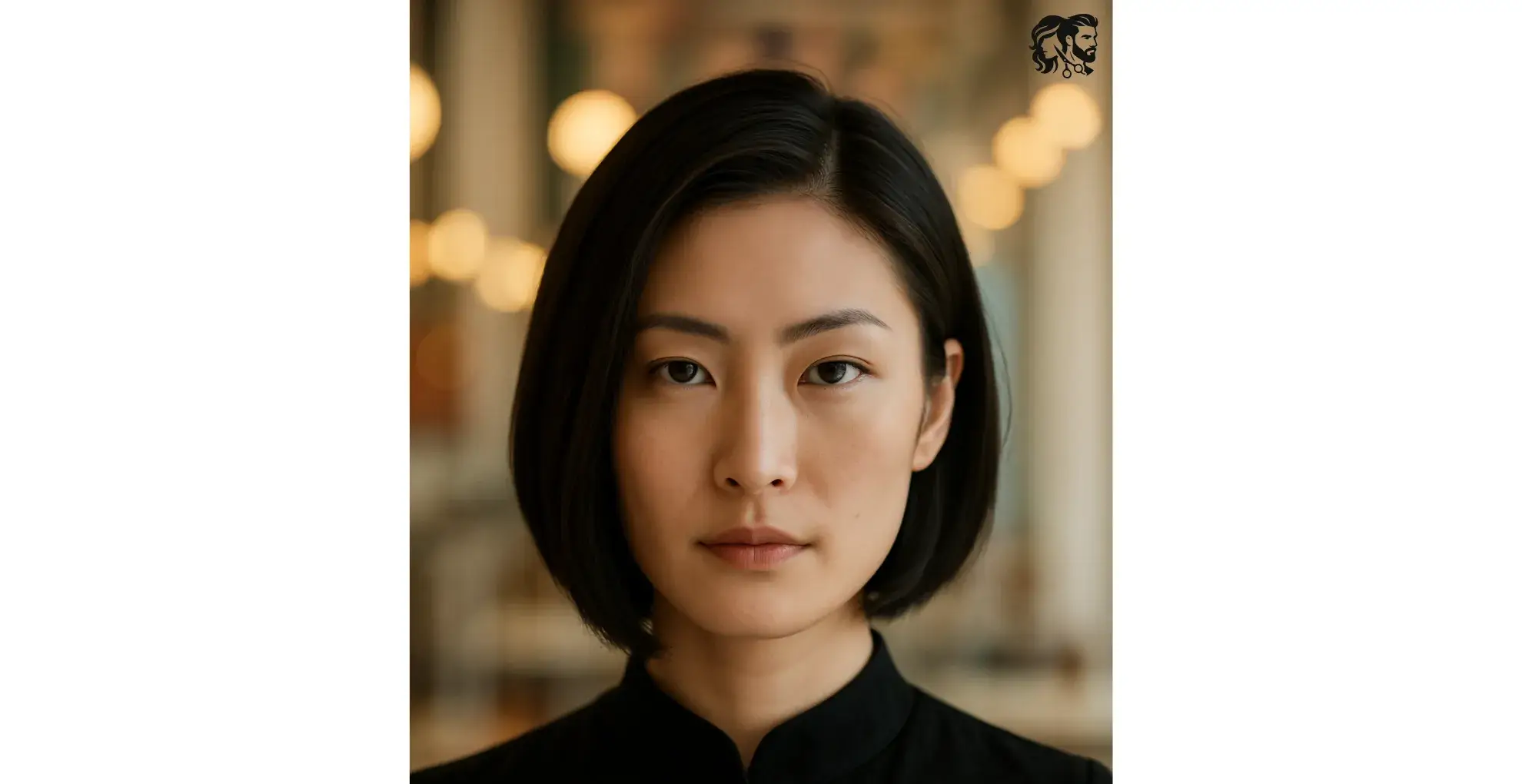 Sleek Chinese Bob for Fine Hair