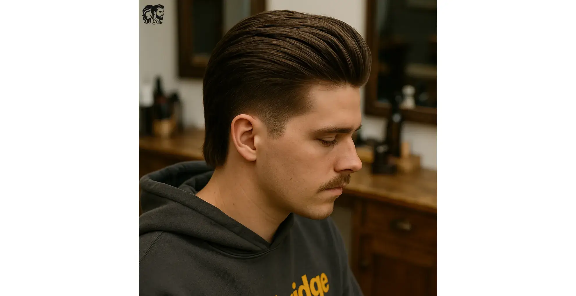 Slick-Back Mullet