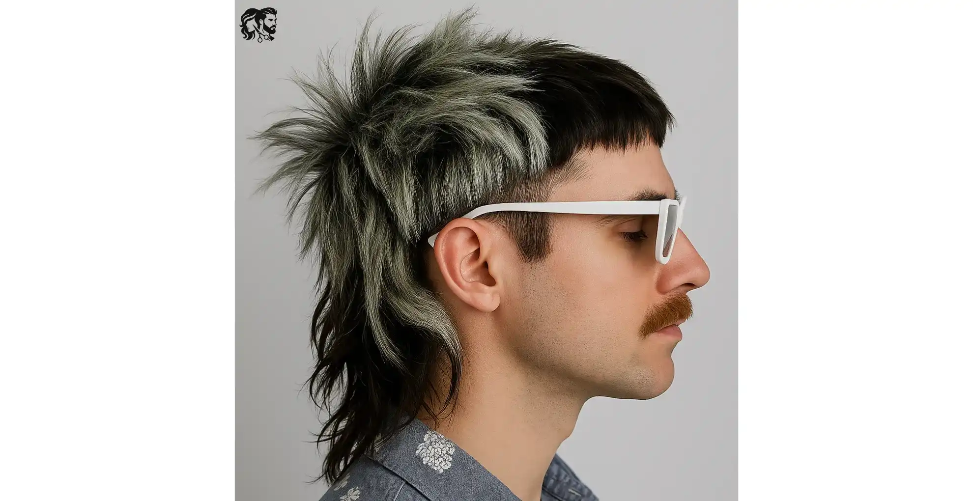 Spiky Mullet with Angular Fringe