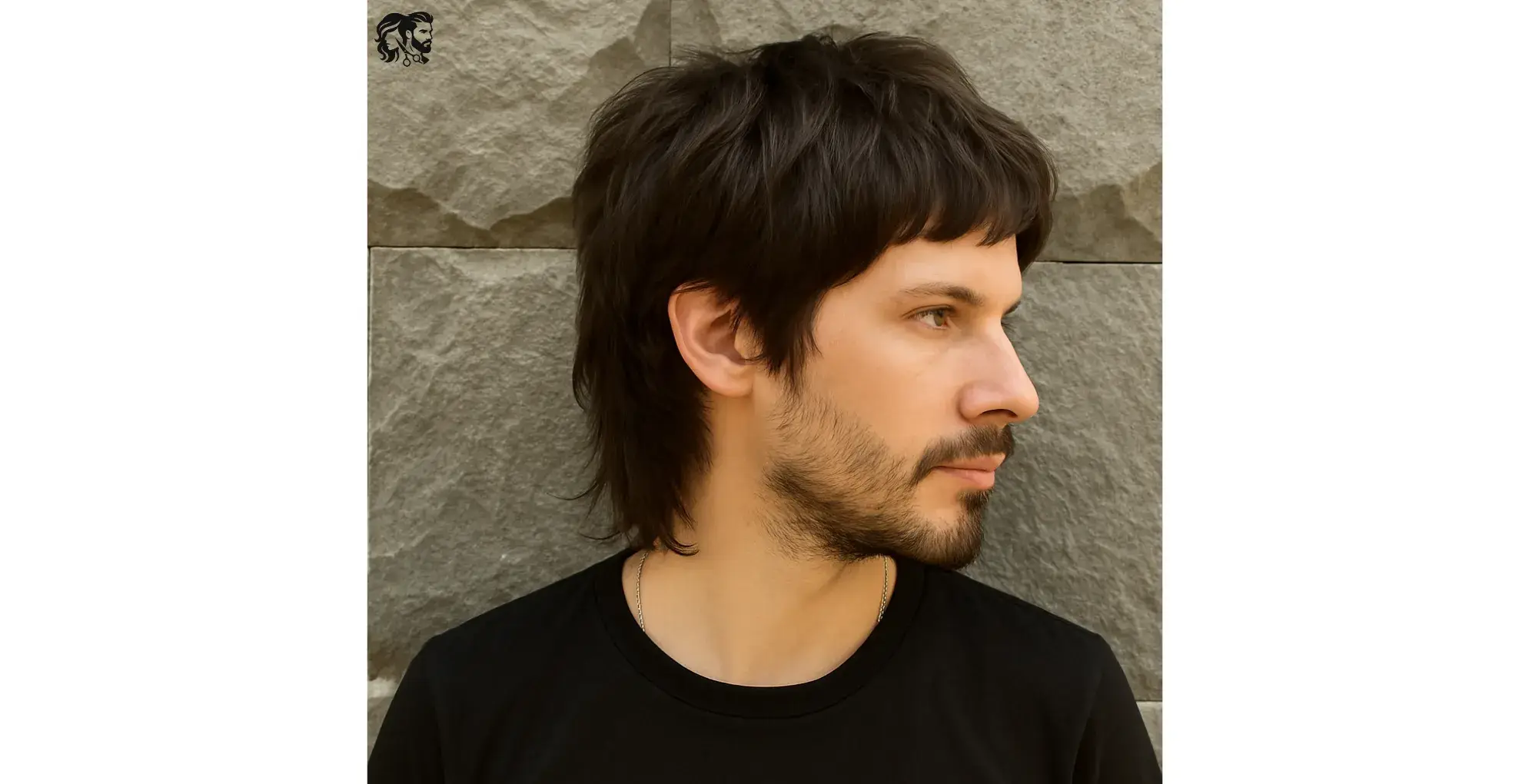 Straight Bang Mullet