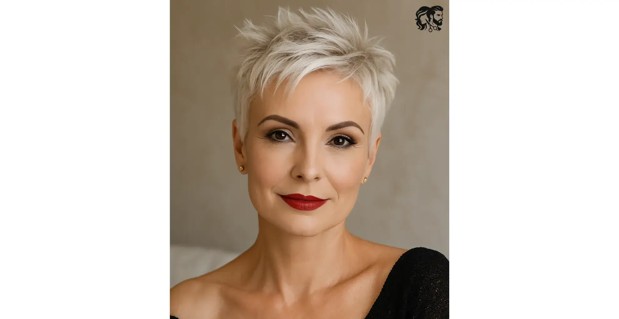 Textured and choppy pixie