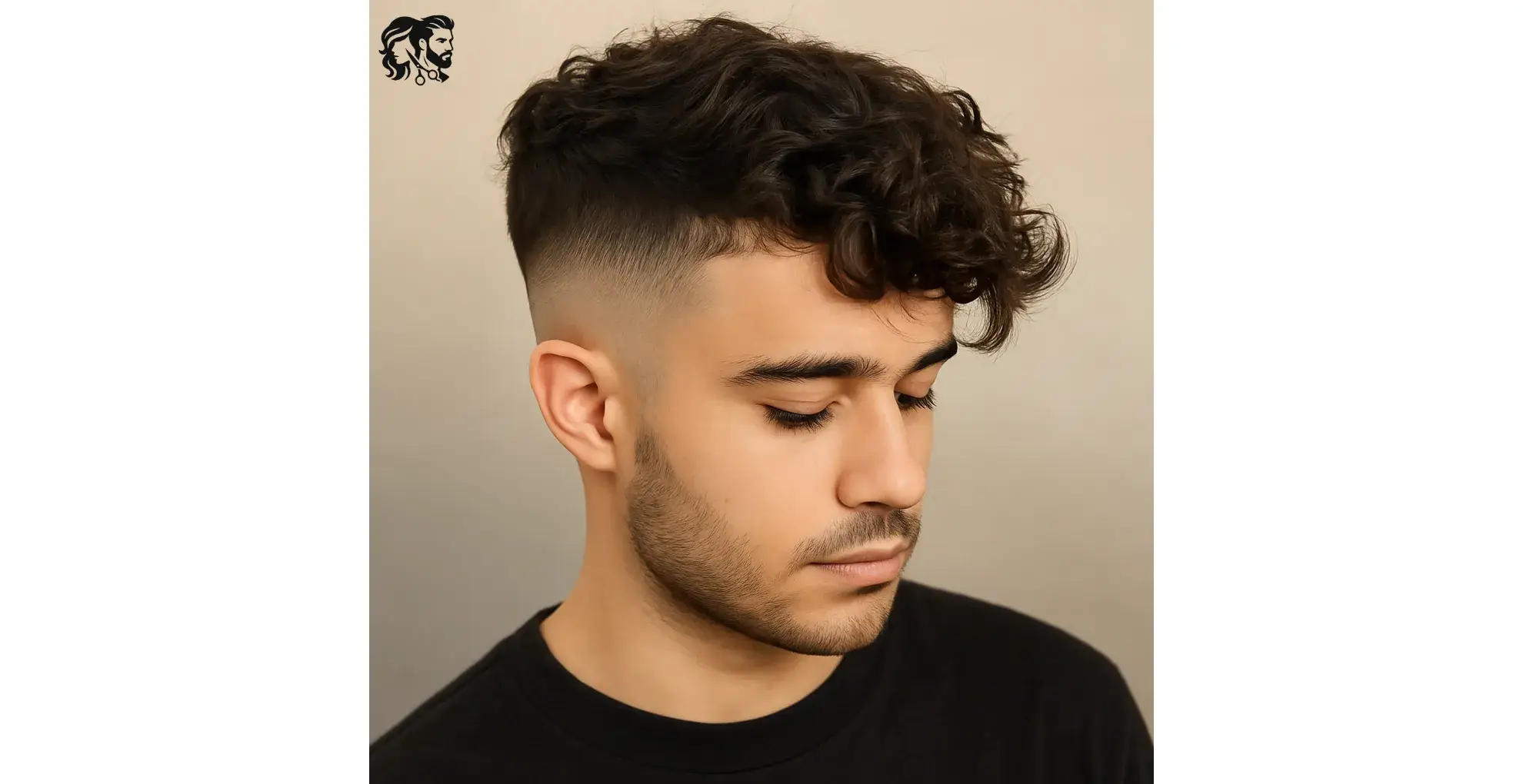  Textured and Messy with Faded Sides