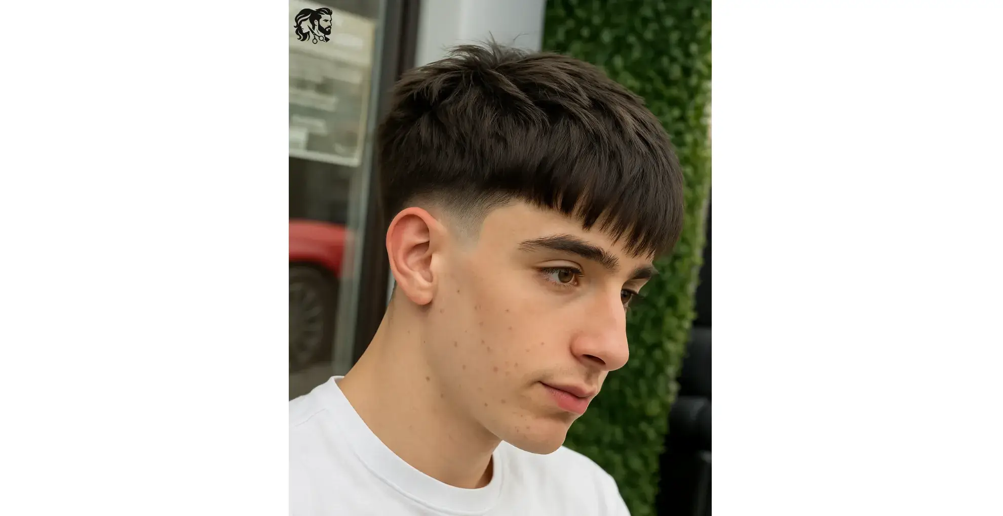 Textured French Crop with Low Taper Fade