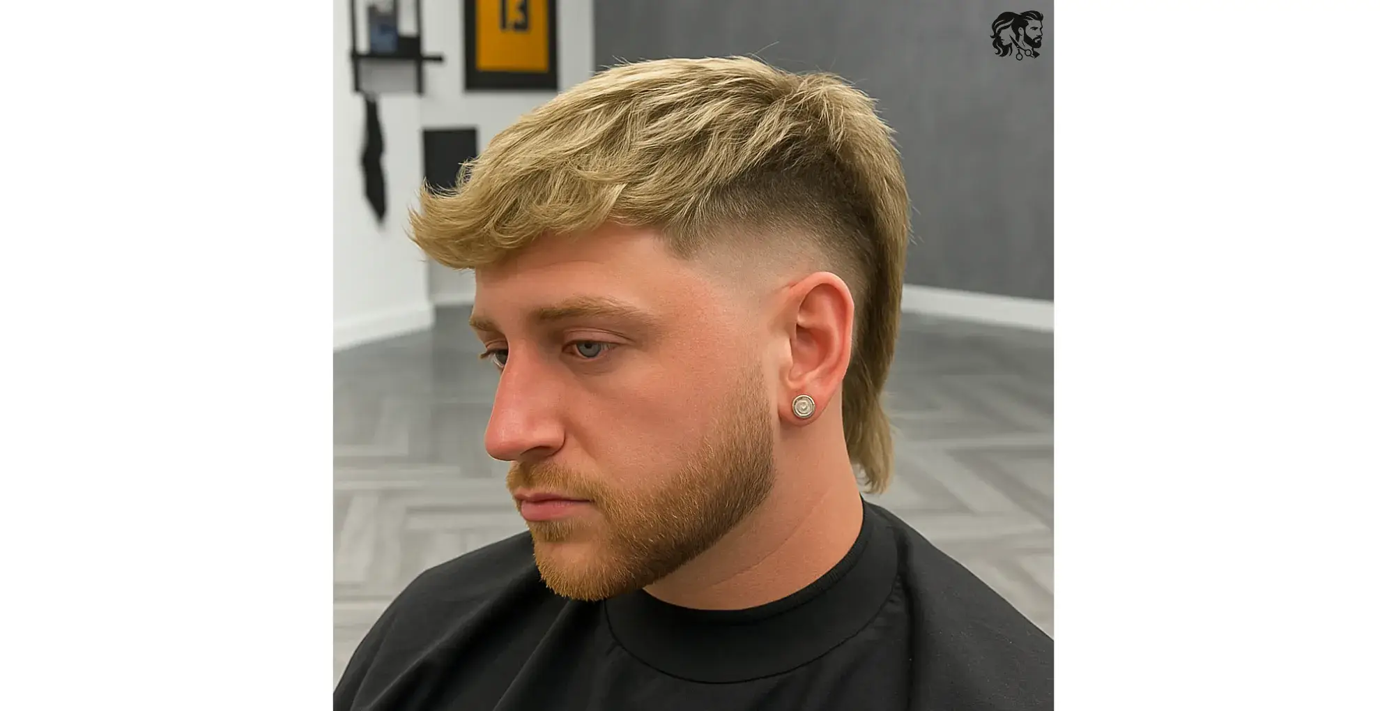 Textured Mullet with Dyed Tips