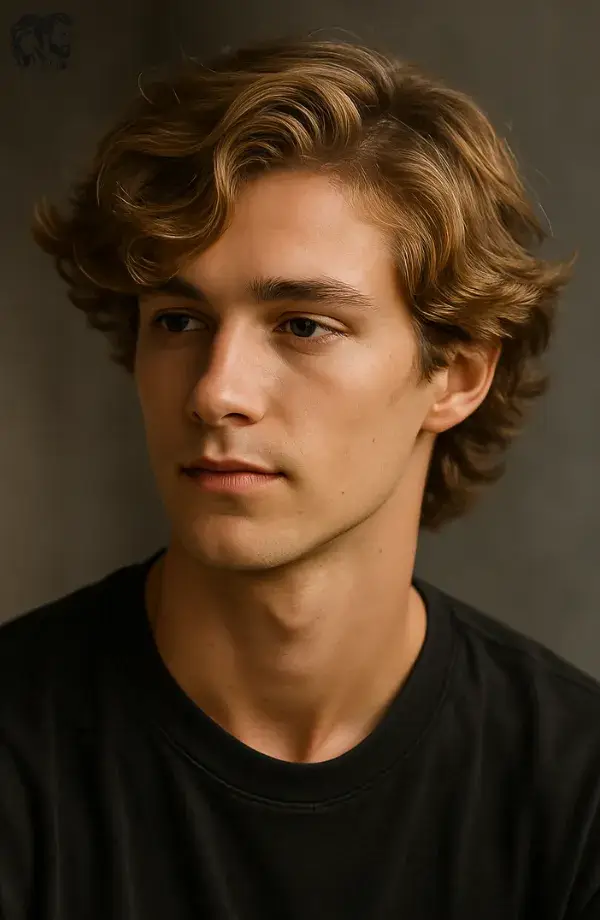 Tousled, Textured Medium Flow for boys