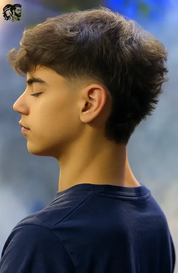 Trendy Blowout with Clean Mid-Cut Taper for boys