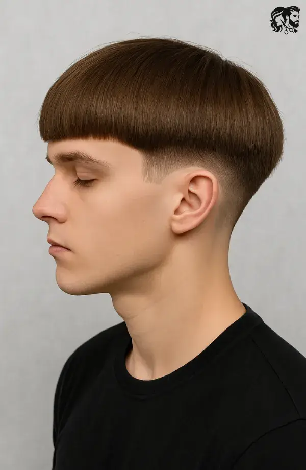 Undercut Bowl Cut