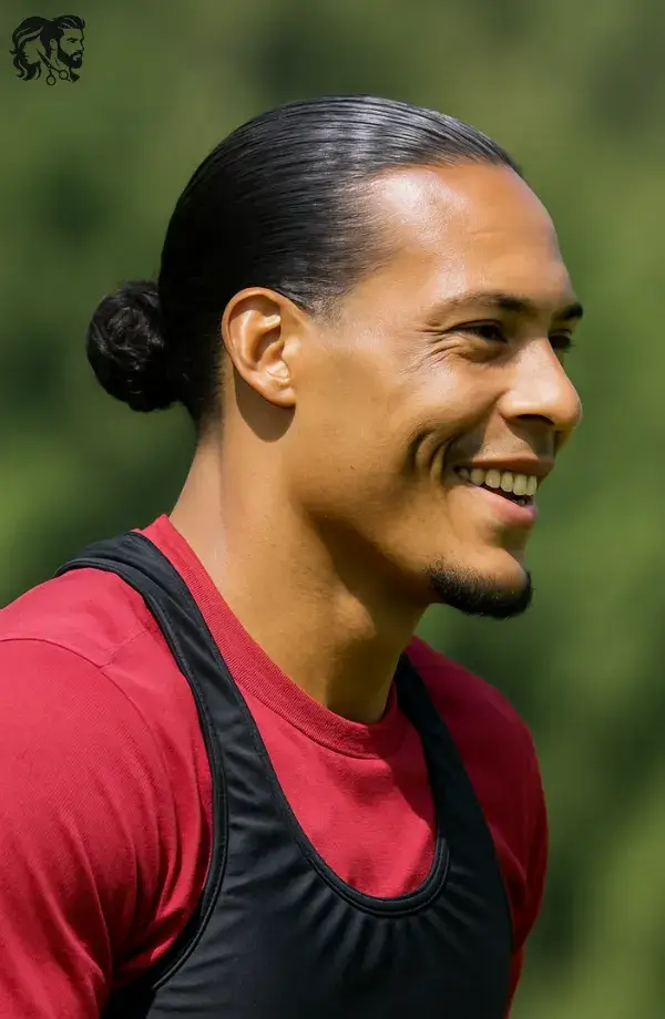 Virgil van Dijk – Low Bun