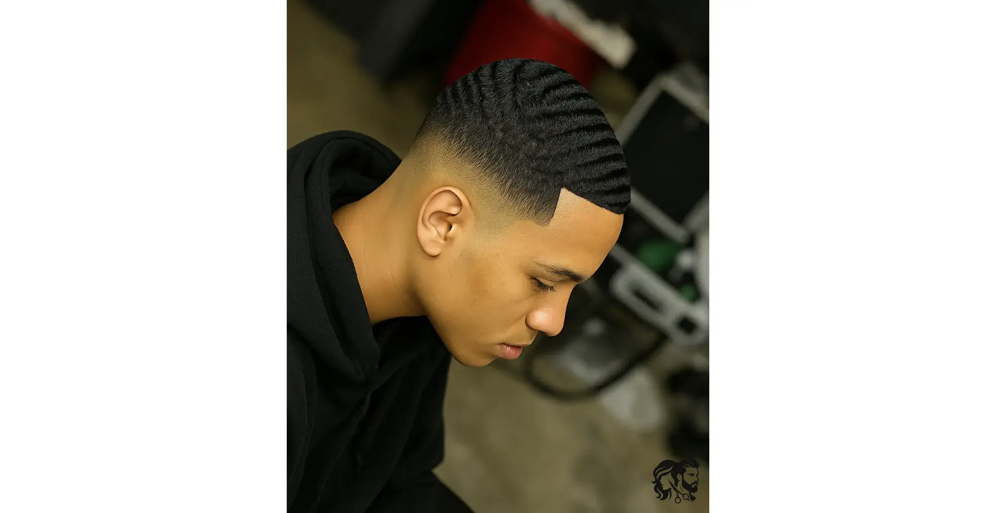 Waves Fade Hairstyle