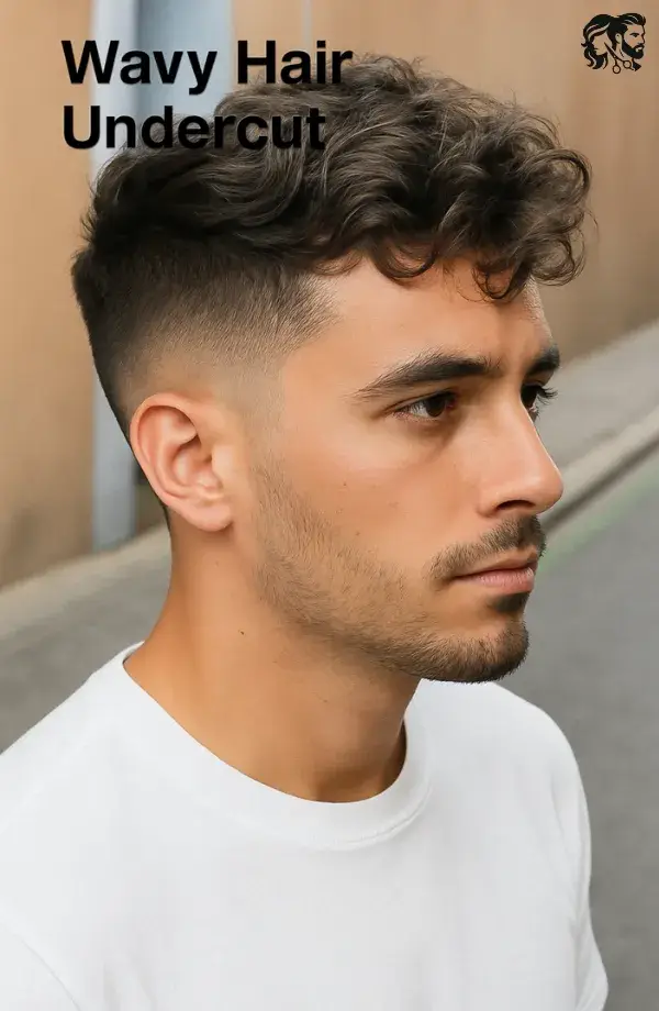 Wavy Hair Undercut
