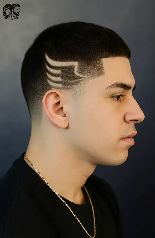 Wings Design Haircut