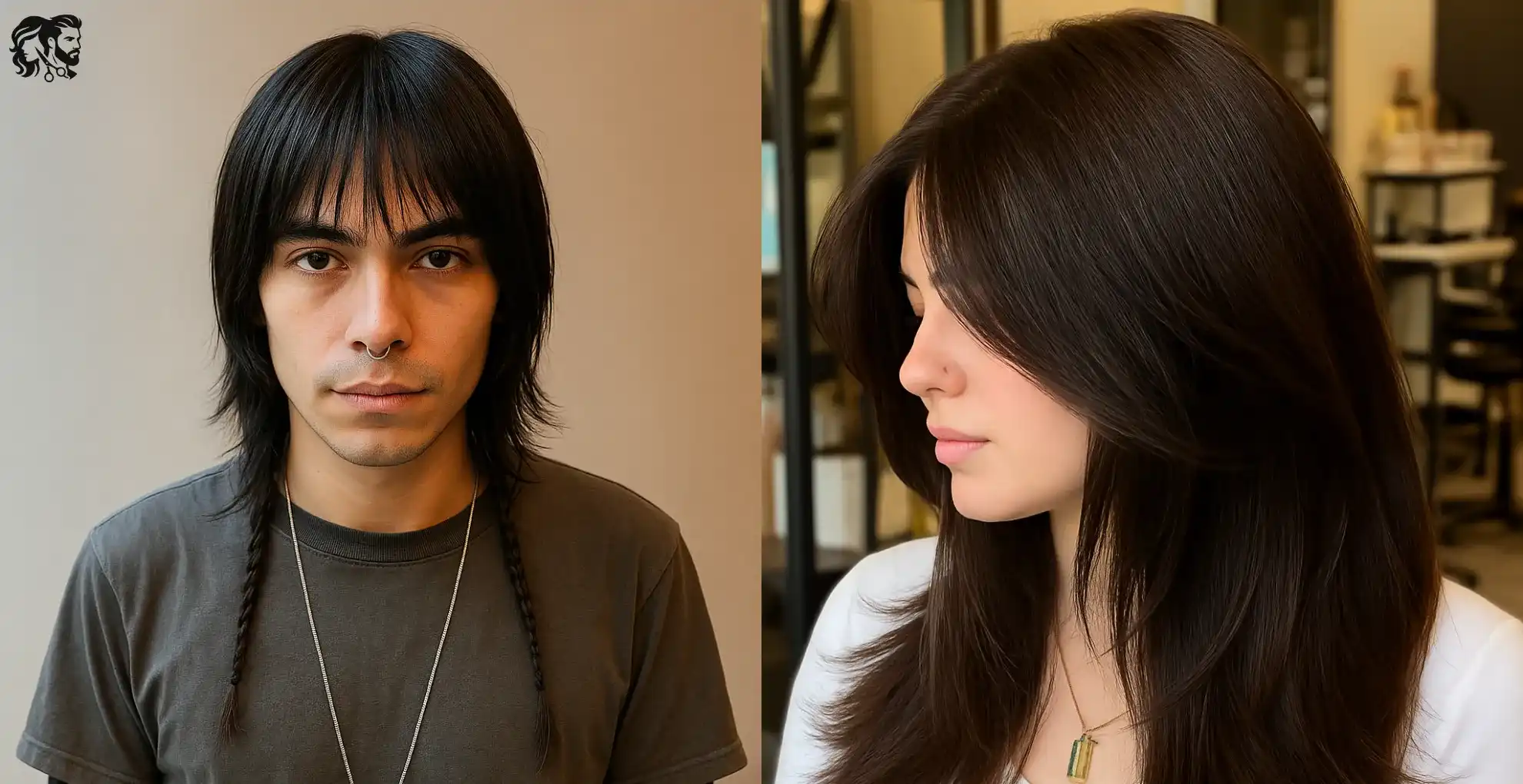 Wolf Cut Straight Hair