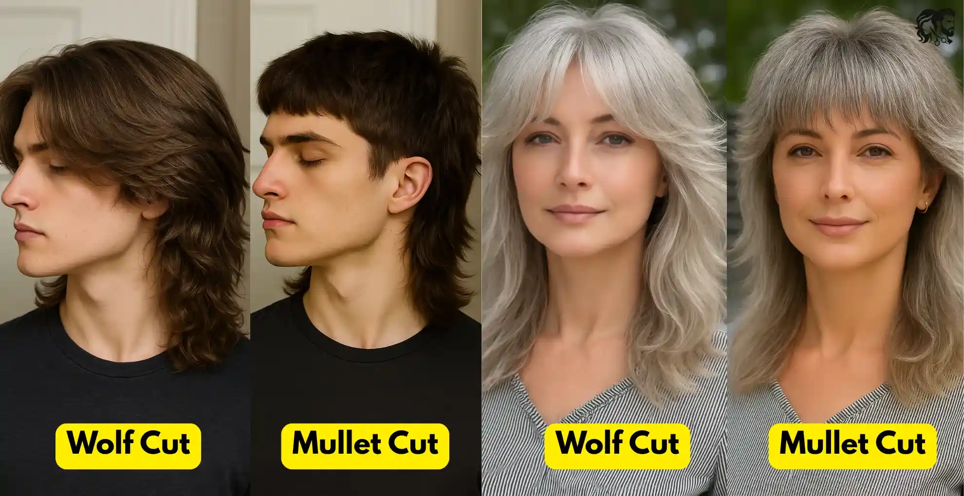 Wolf Cut vs Mullet