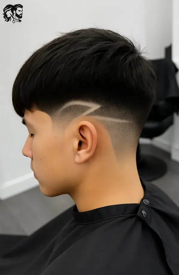 Zig Zag Haircut Design