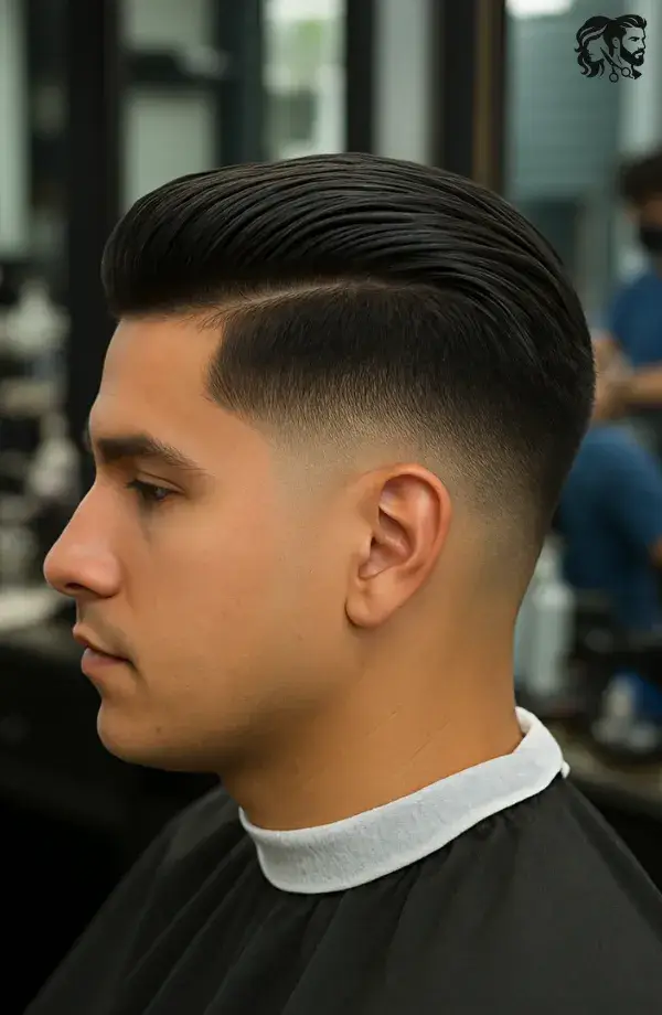 Burst Fade Comb Over