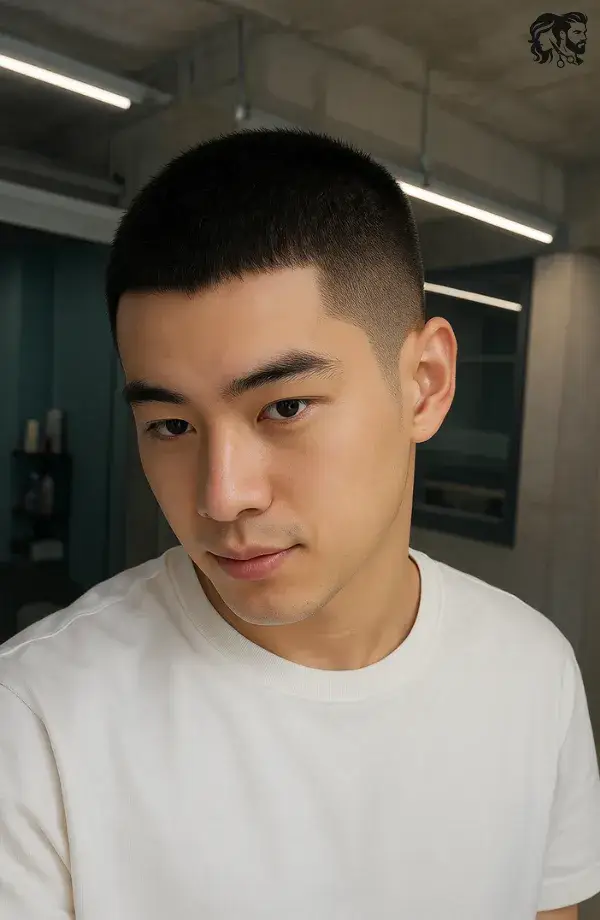 Buzz Cut Fade korean Asian