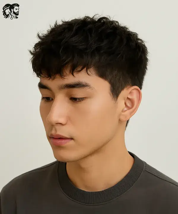 Choppy, Textured Crew Cut