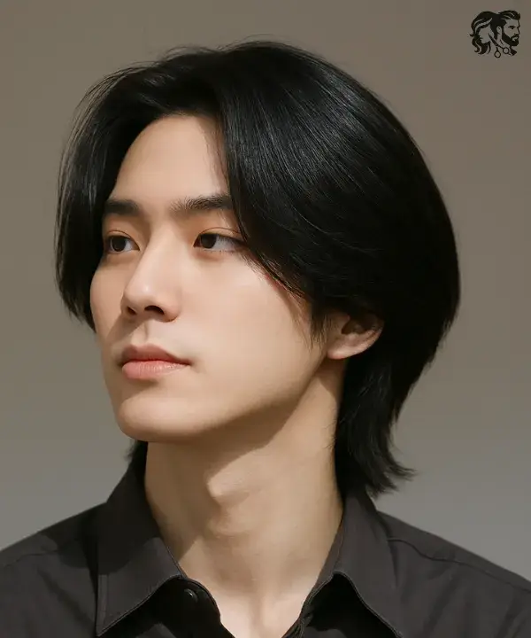 Flowing, Long Straight Hair