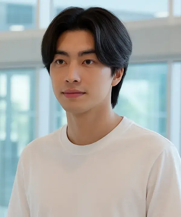 Korean Medium Hairstyle