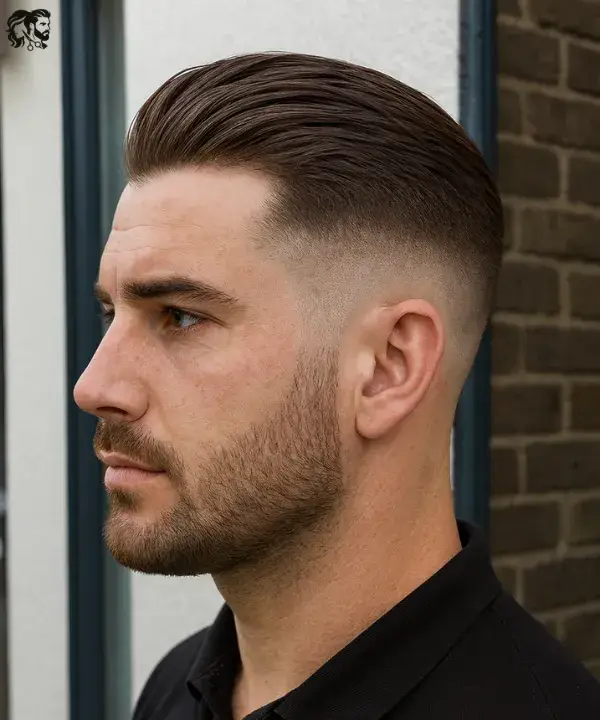 Swept Back Fade