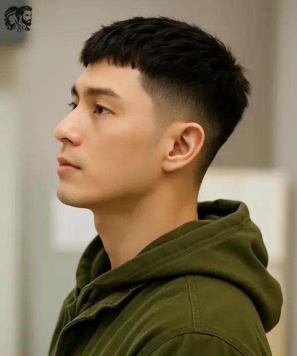 Textured Caesar Fade